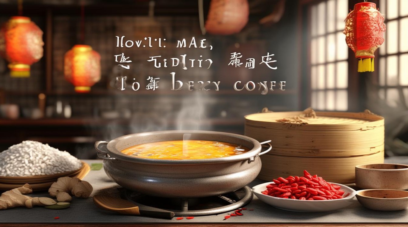 枸杞熬稀饭怎么做