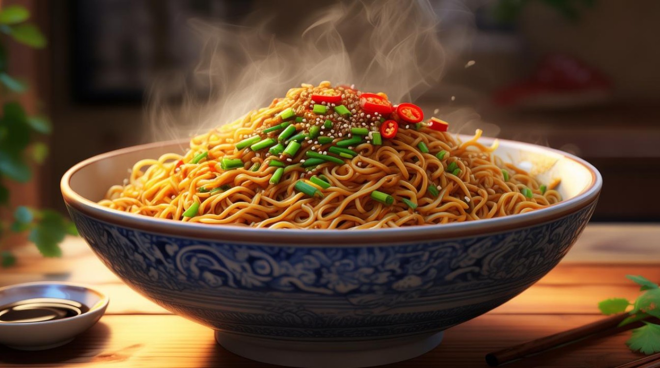 家常热拌面的做法