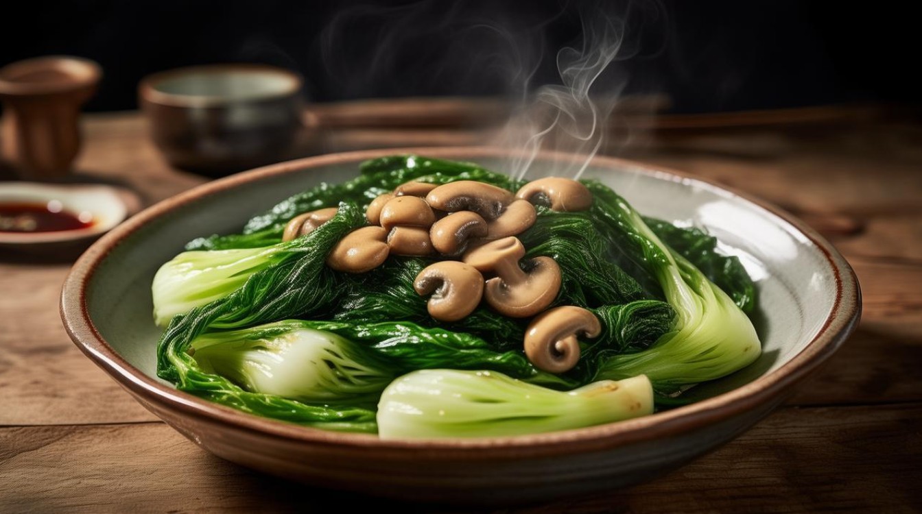 家常香菇油菜怎么做