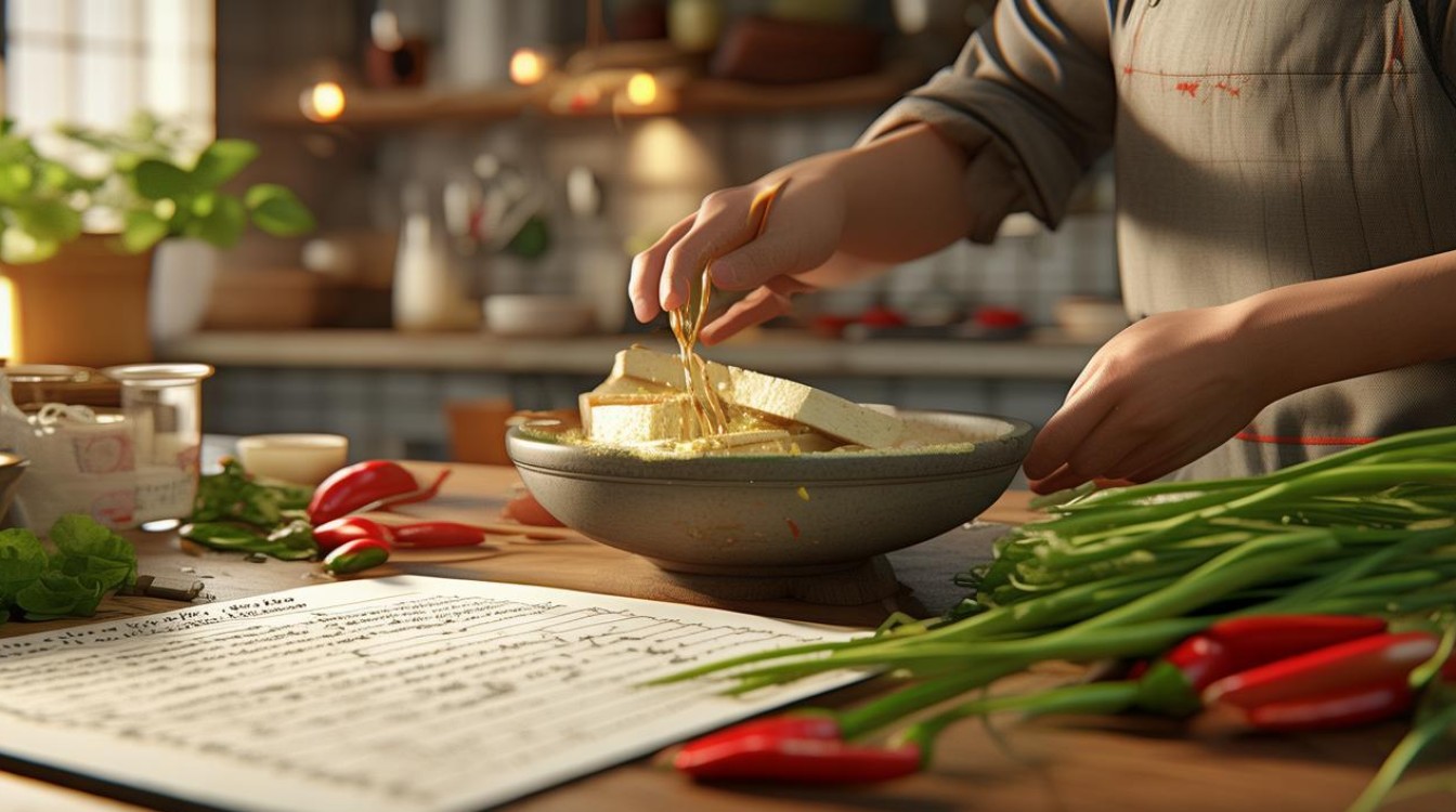 怎么拌家常豆腐