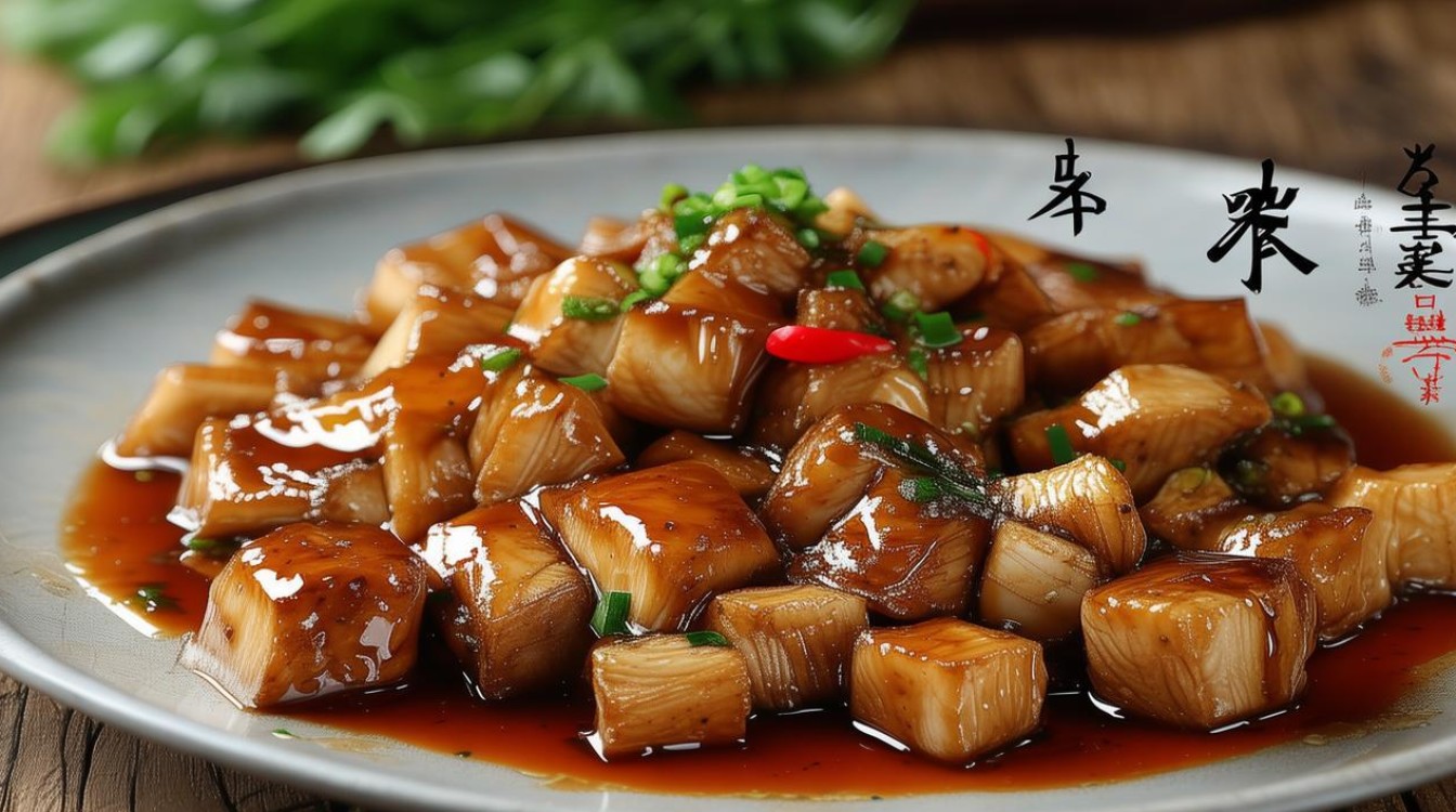 家常红烧草鱼块