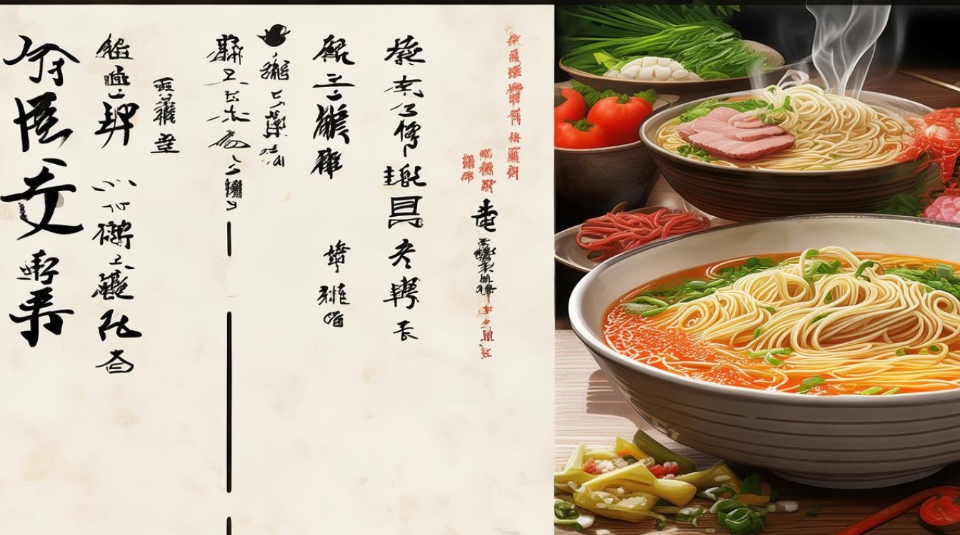 带汤面有哪些
