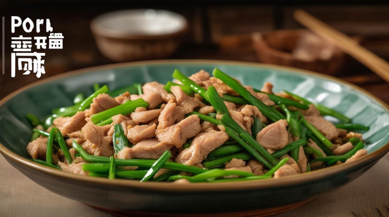 猪肉炒蒜苗怎么做