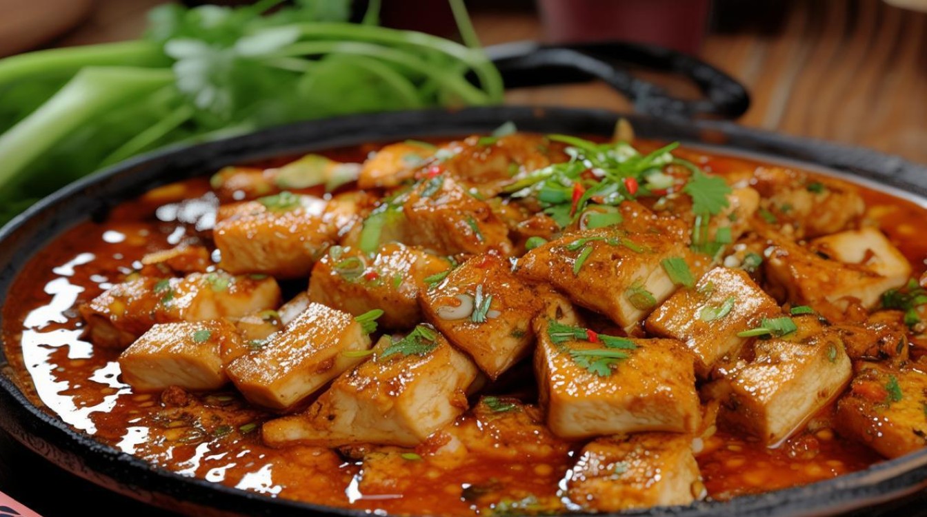 家常干锅千叶豆腐