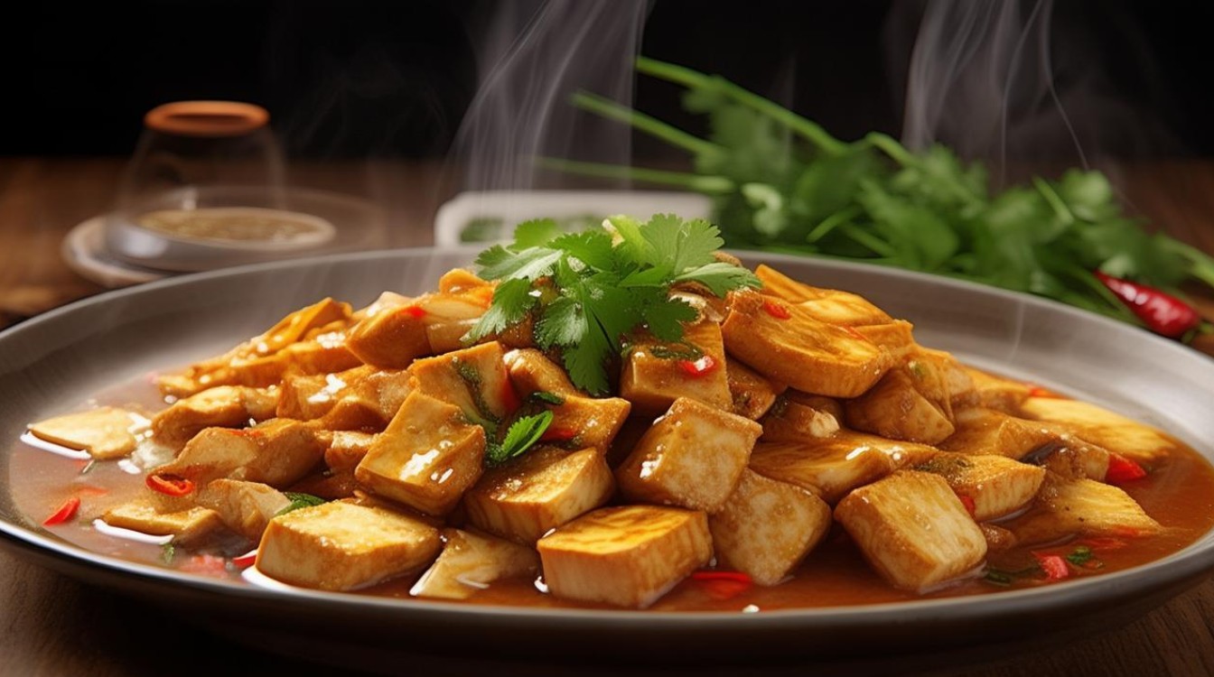 家常干锅千叶豆腐