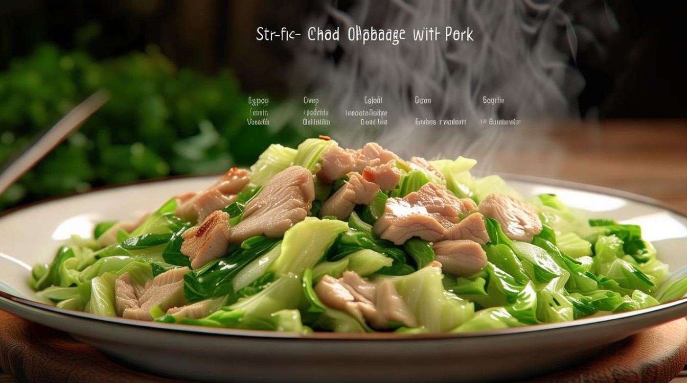 家常肉炒白菜的做法