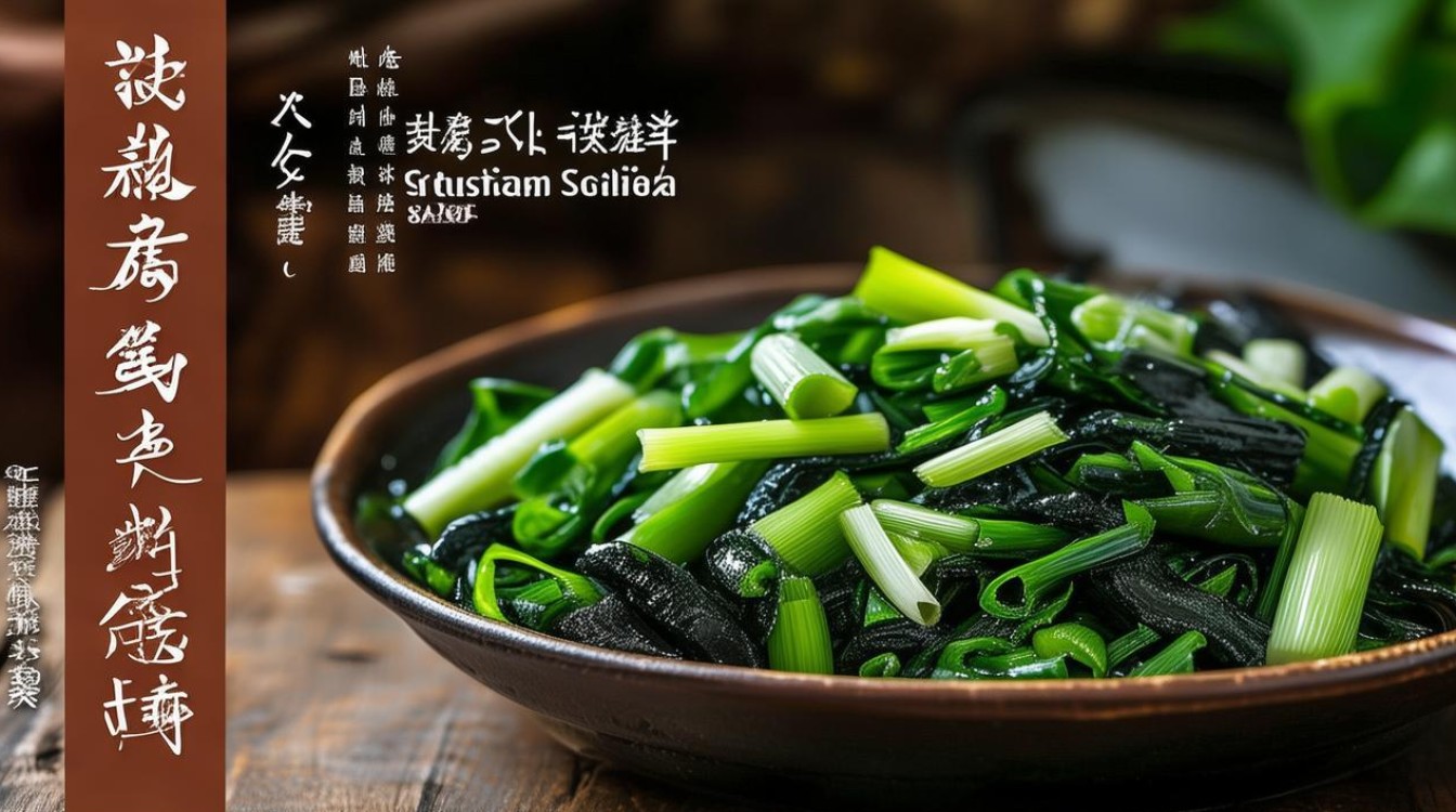 木耳大葱凉拌怎么做