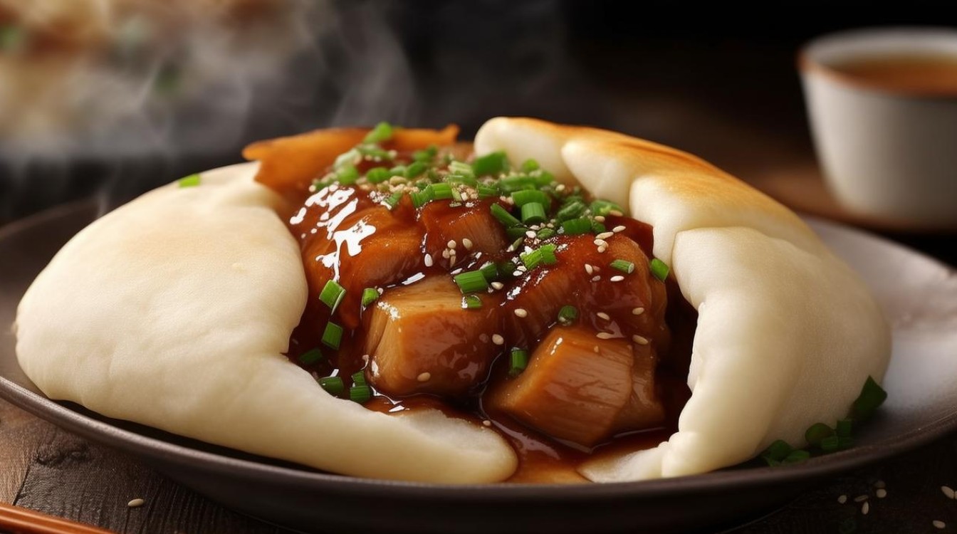 扣肉夹馍馍怎么做