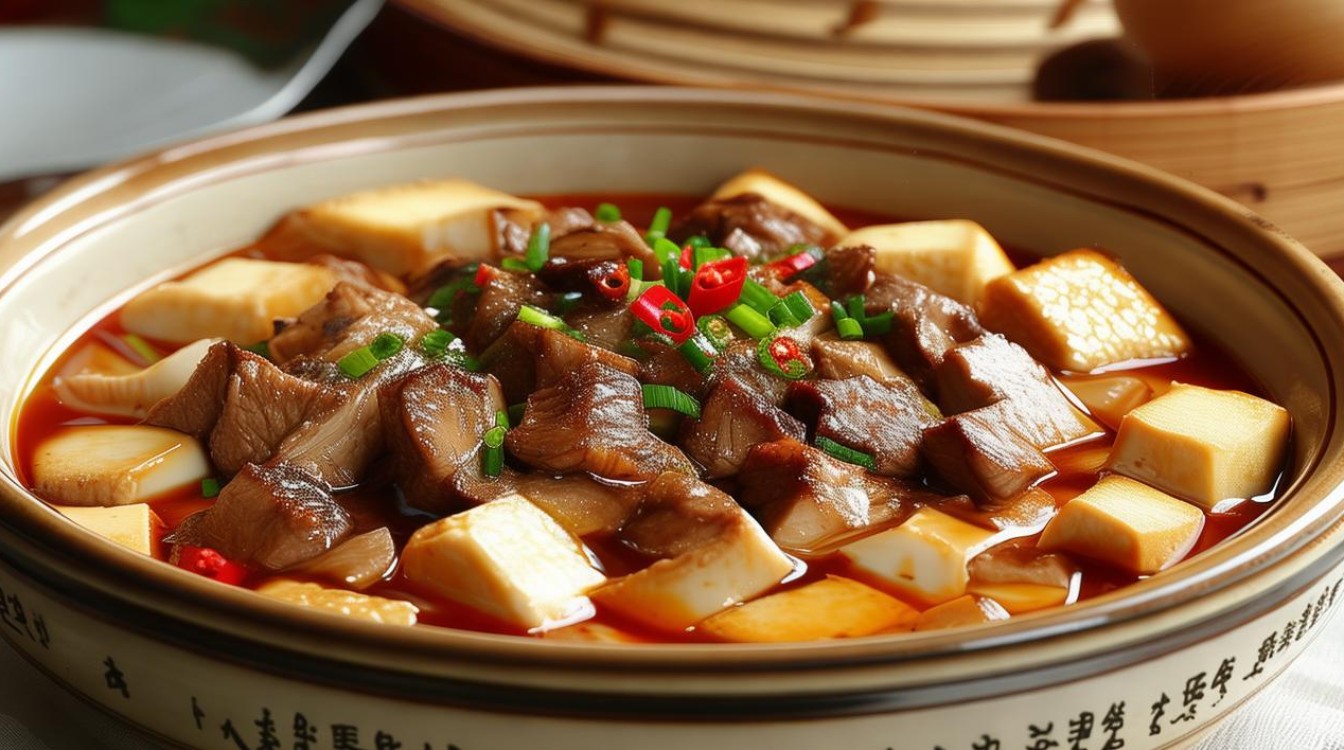 牛肉炖豆腐怎么做