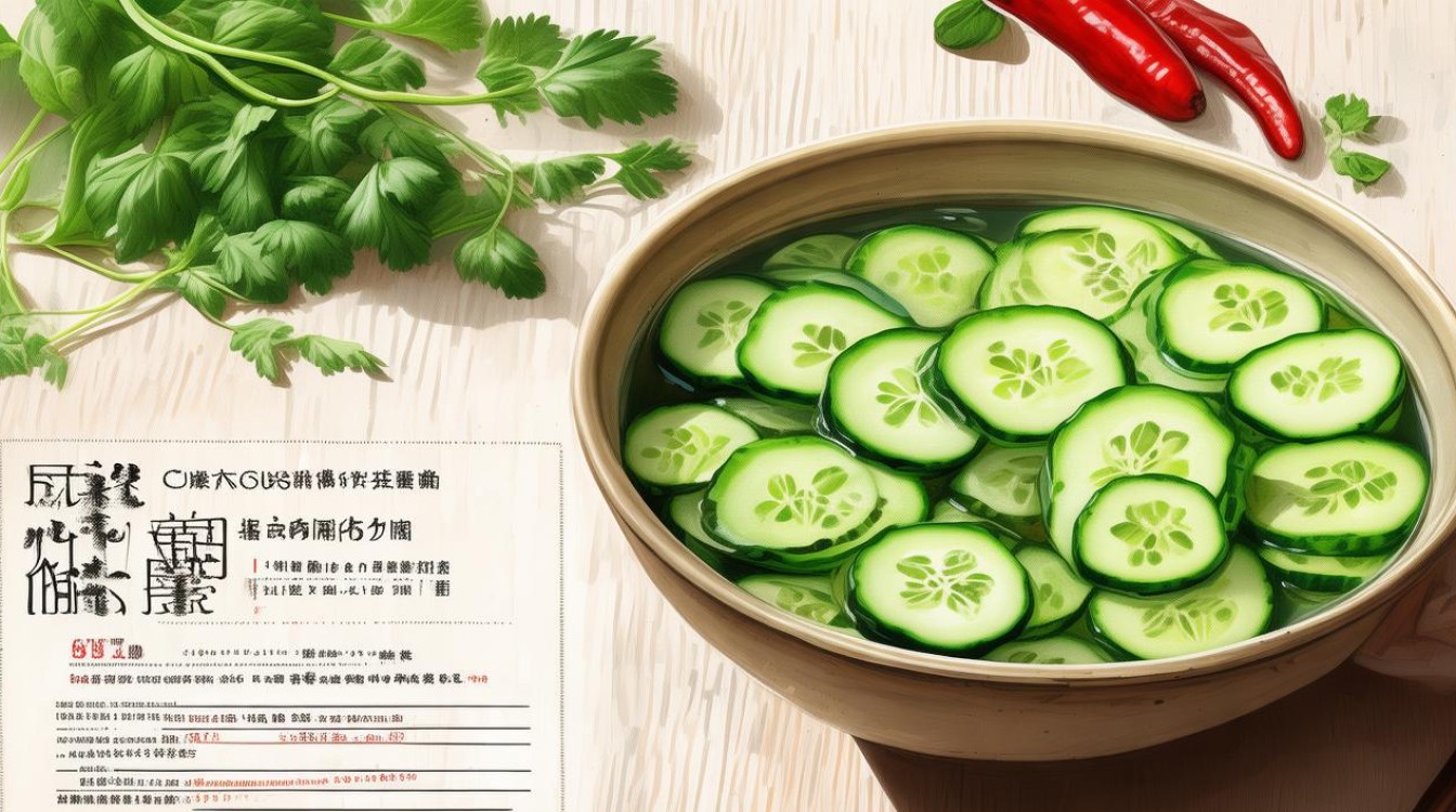 黄瓜家常凉拌菜