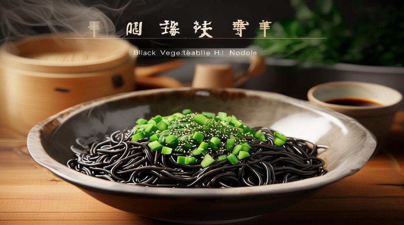 黑菜面条怎么做
