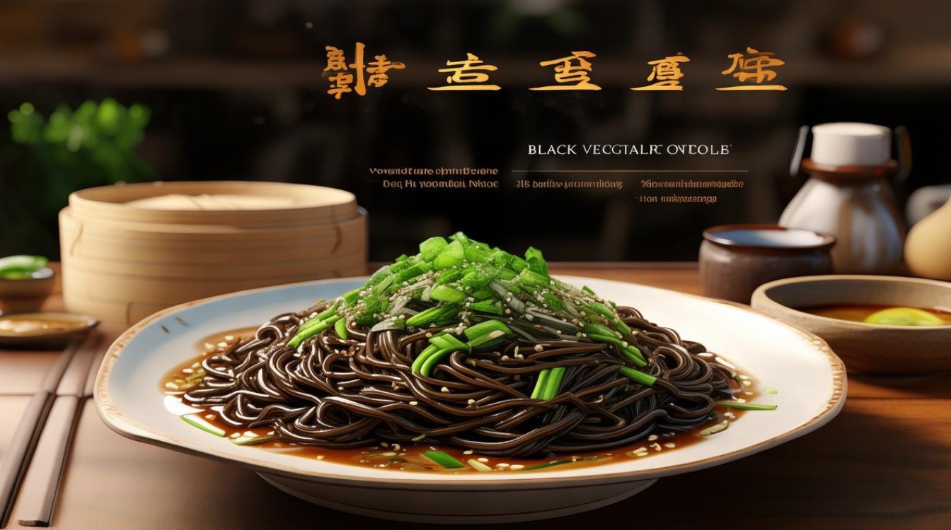 黑菜面条怎么做