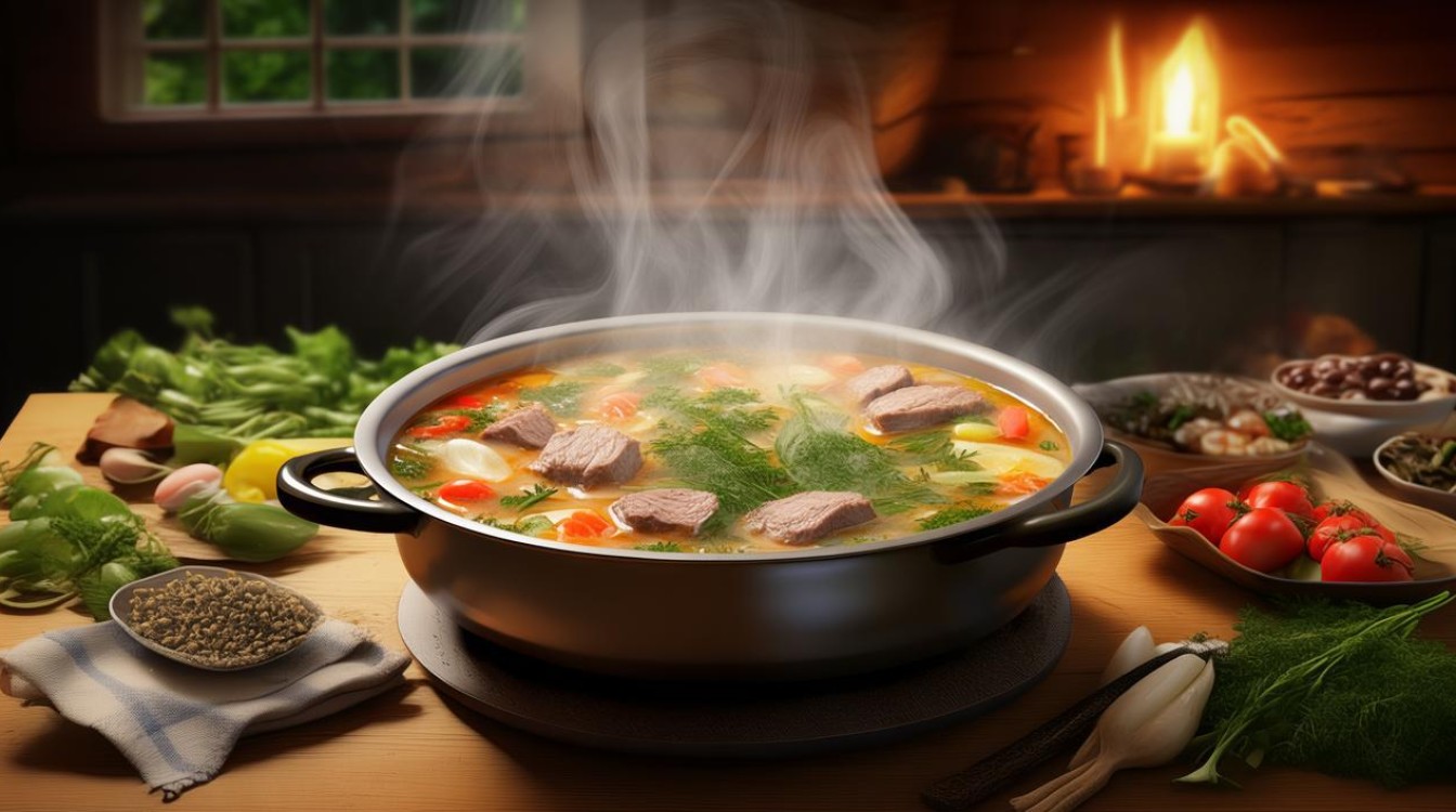 羊肉火锅家常
