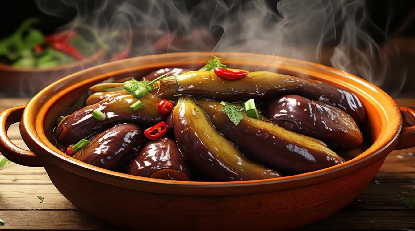 家常茄子煲
