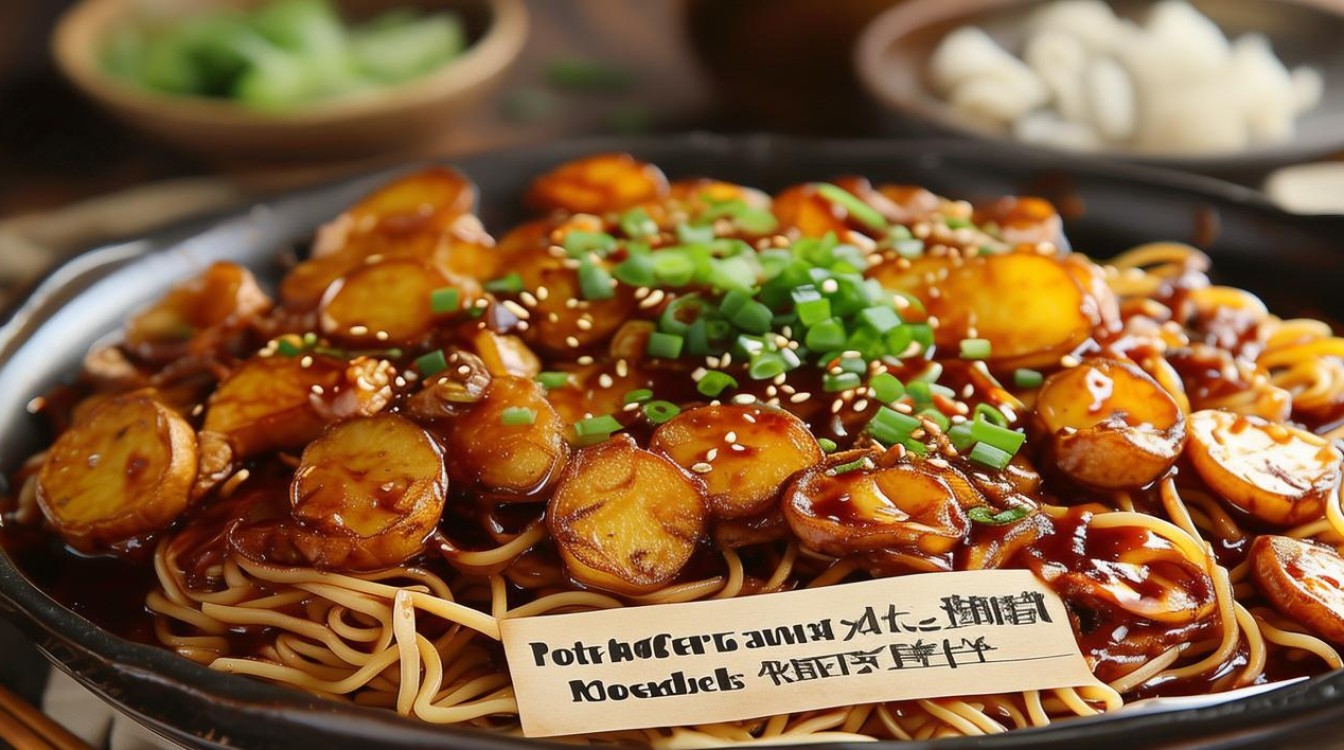 土豆炸酱面做法大全家常