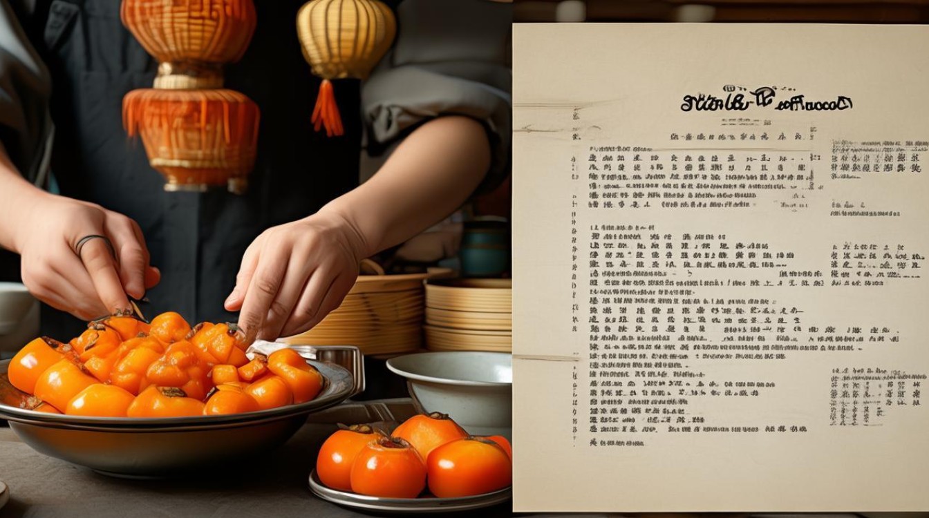 白酒呛柿子怎么做
