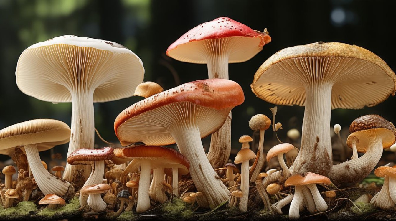 菇哪些种类图片