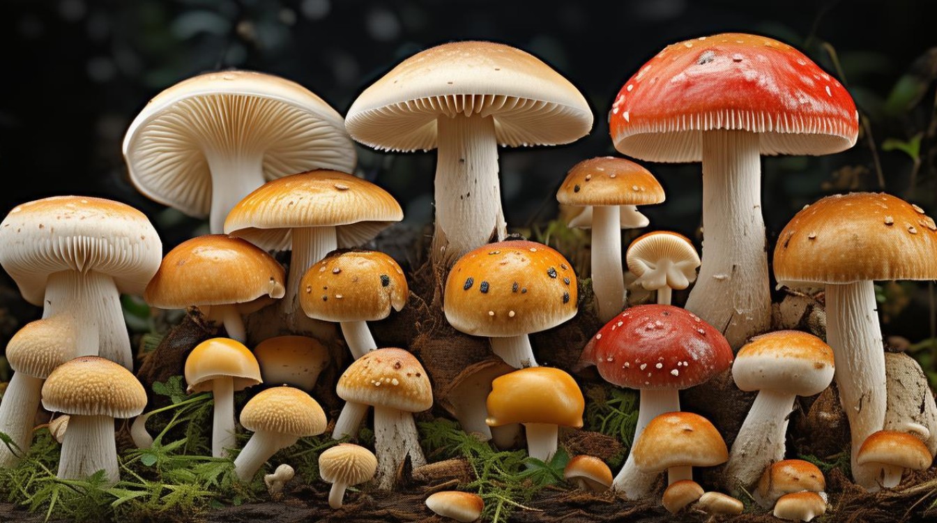 菇哪些种类图片
