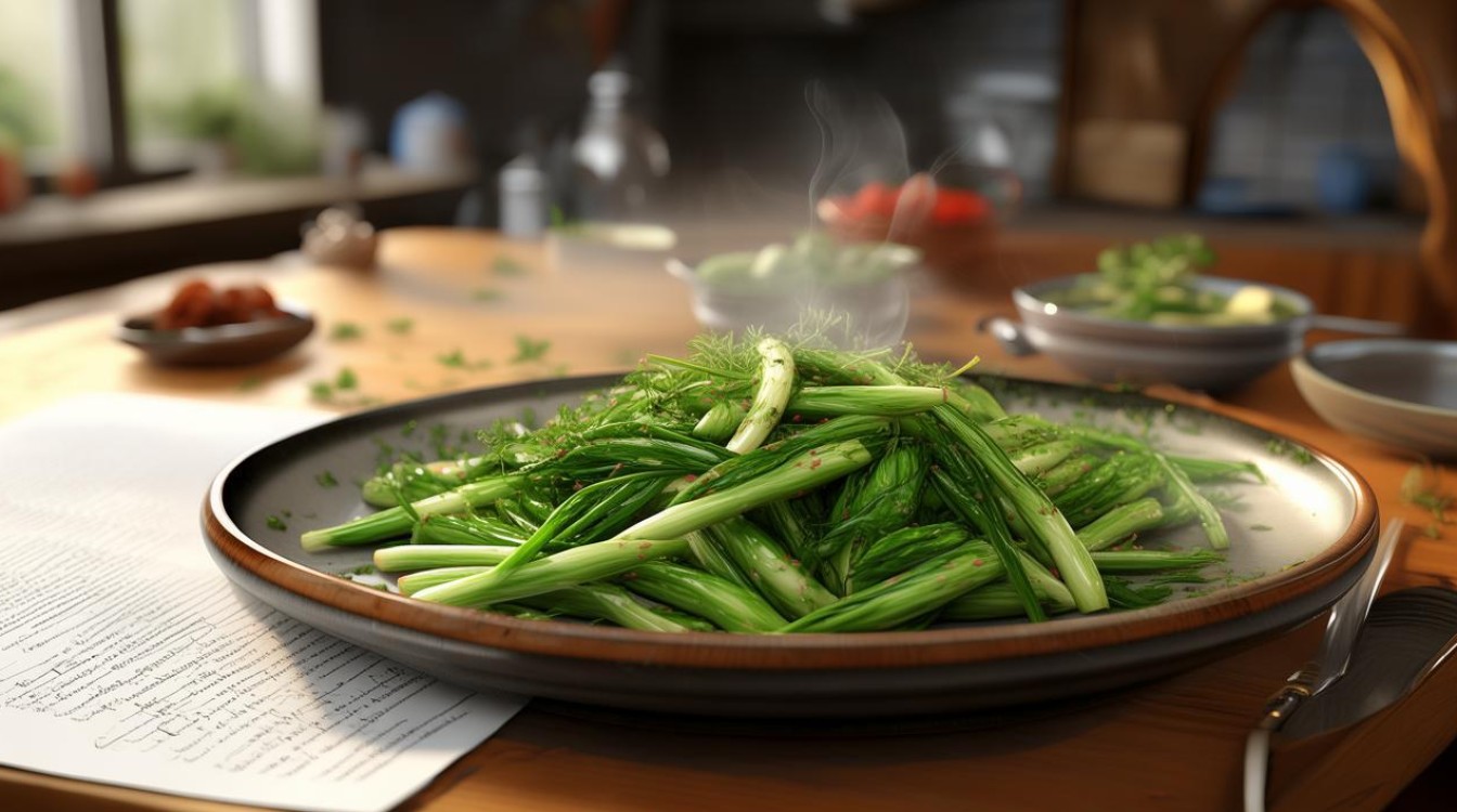 家常炖蒜苔的做法大全