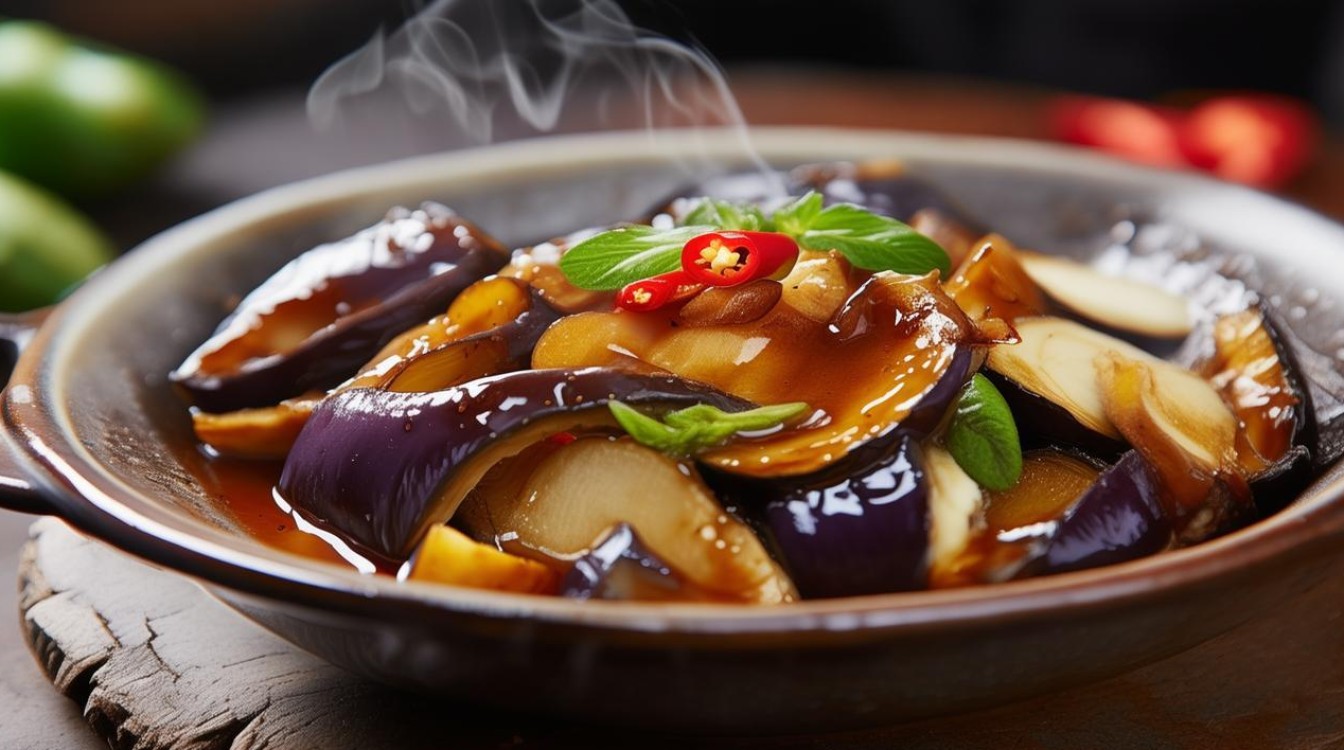 油焖茄子家常的做法