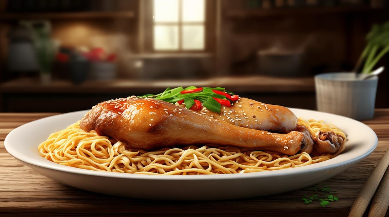 鸡腿面家常做法