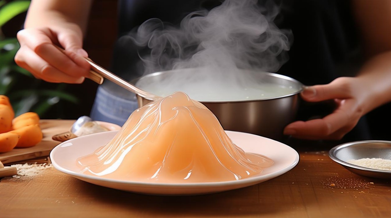 地瓜淀粉怎么做凉粉