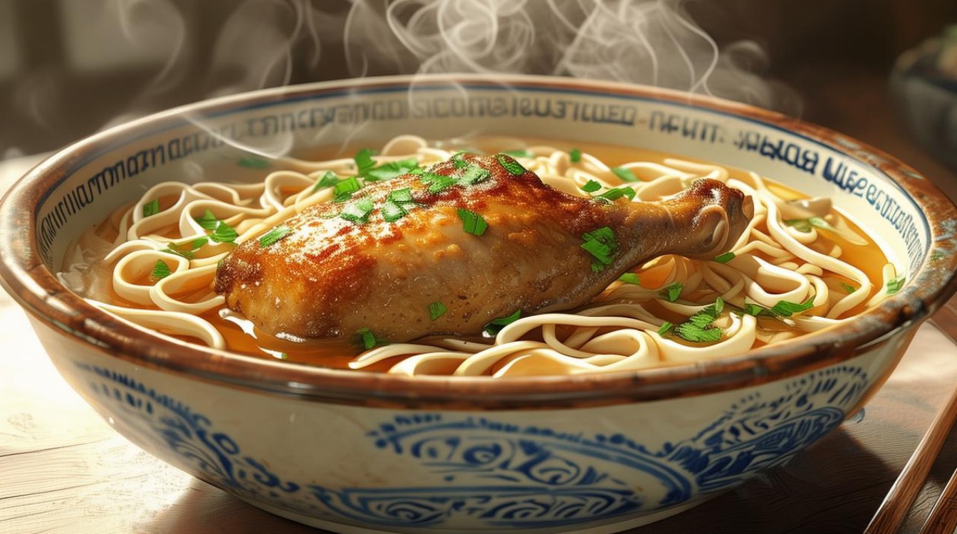 家常鸡腿面做法