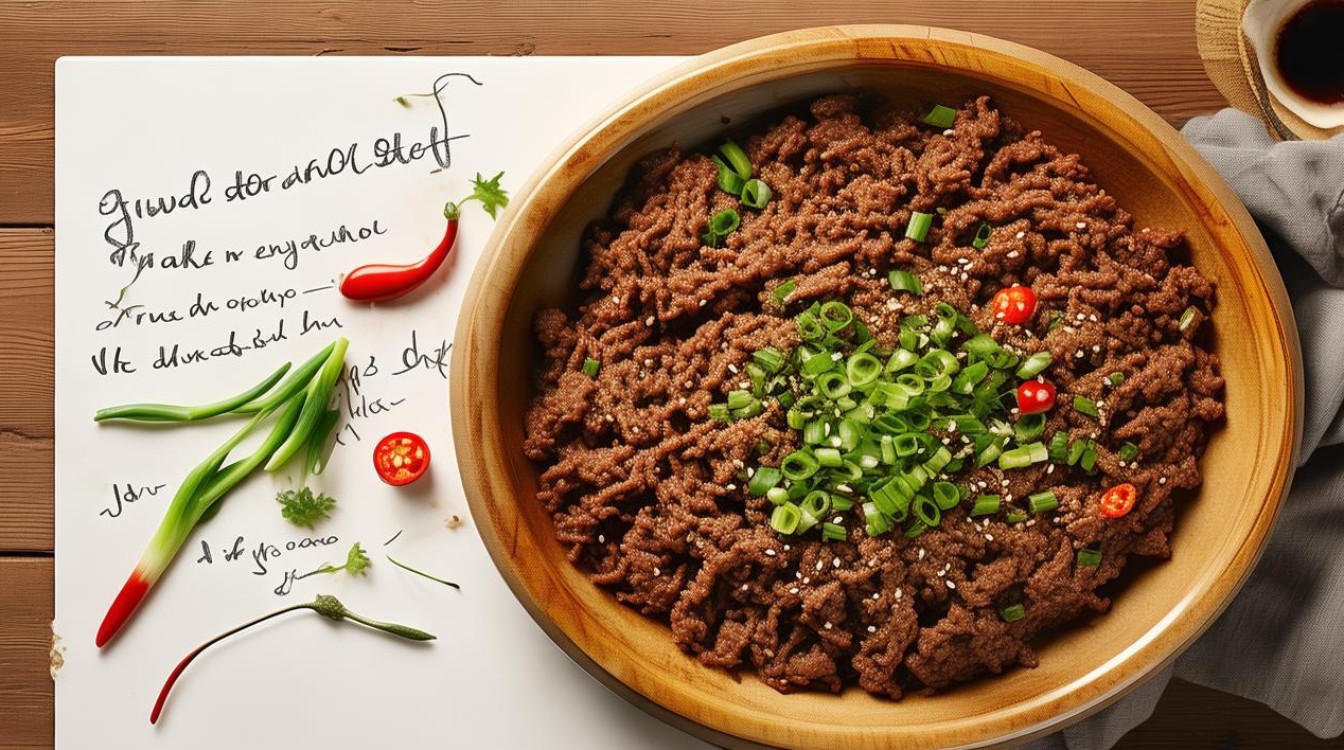 牛肉末家常做法