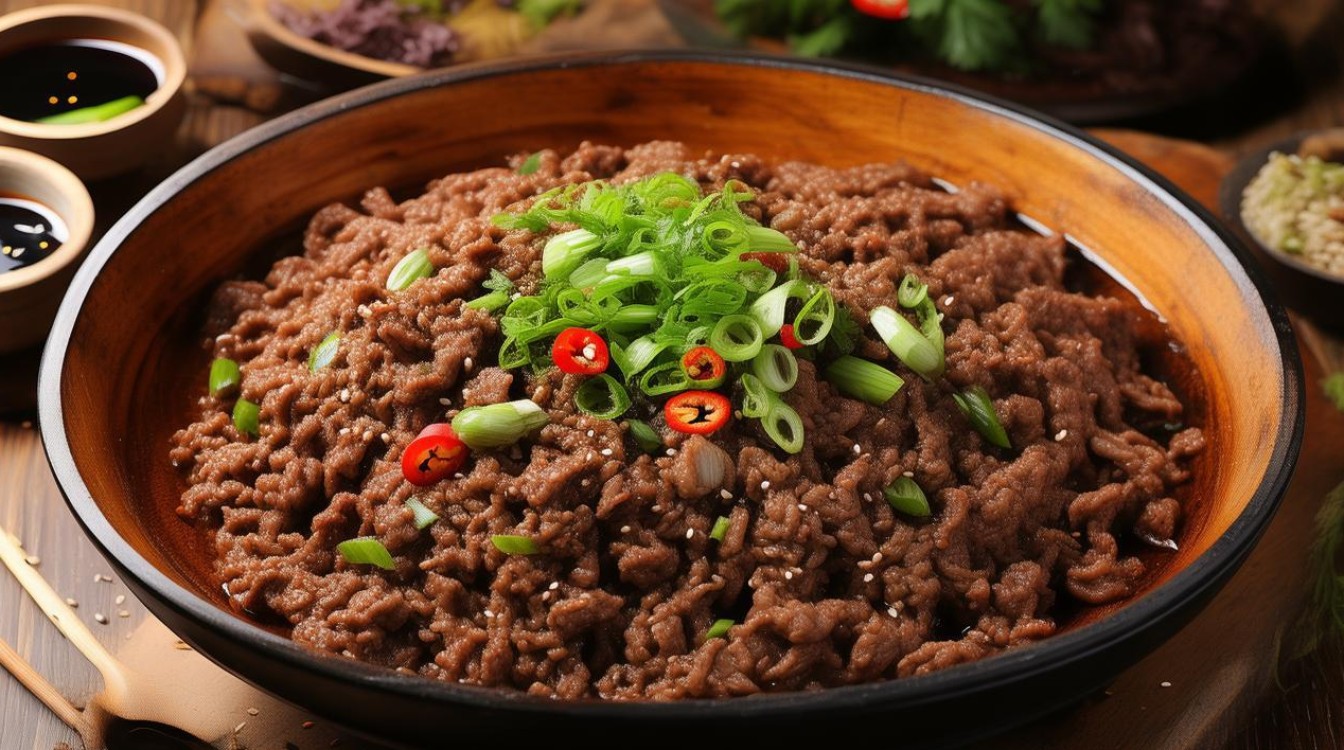 牛肉末家常做法