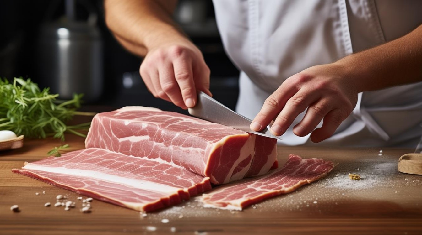 自己怎么做培根肉