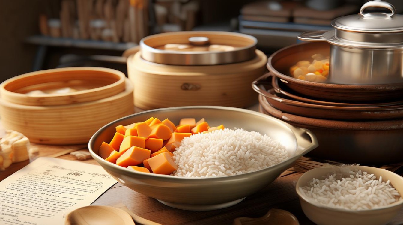 糯米红薯饭怎么做