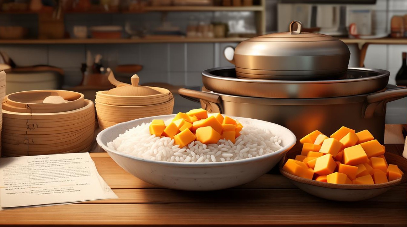 糯米红薯饭怎么做