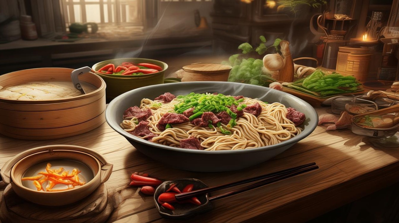 牛筋面的配料怎么做