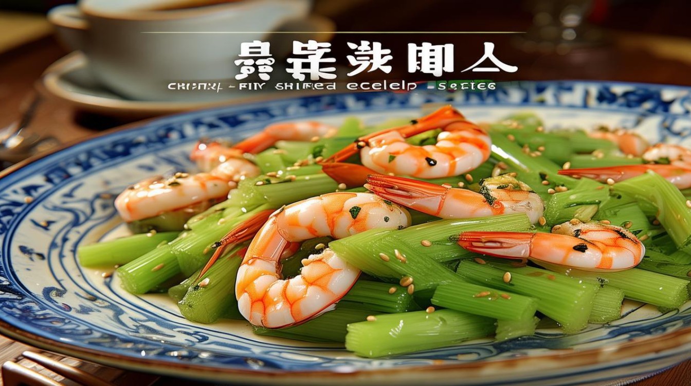 虾炒芹菜做法大全家常