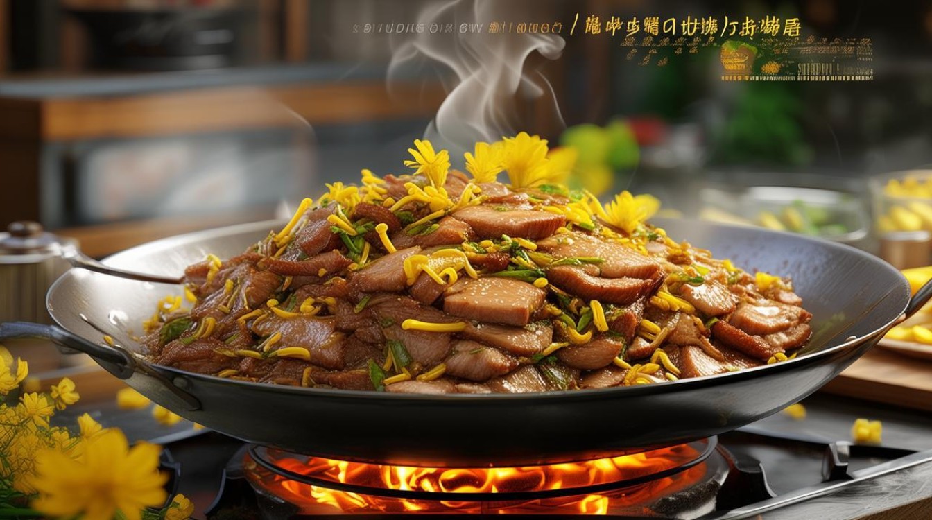 油菜炒肉怎么做
