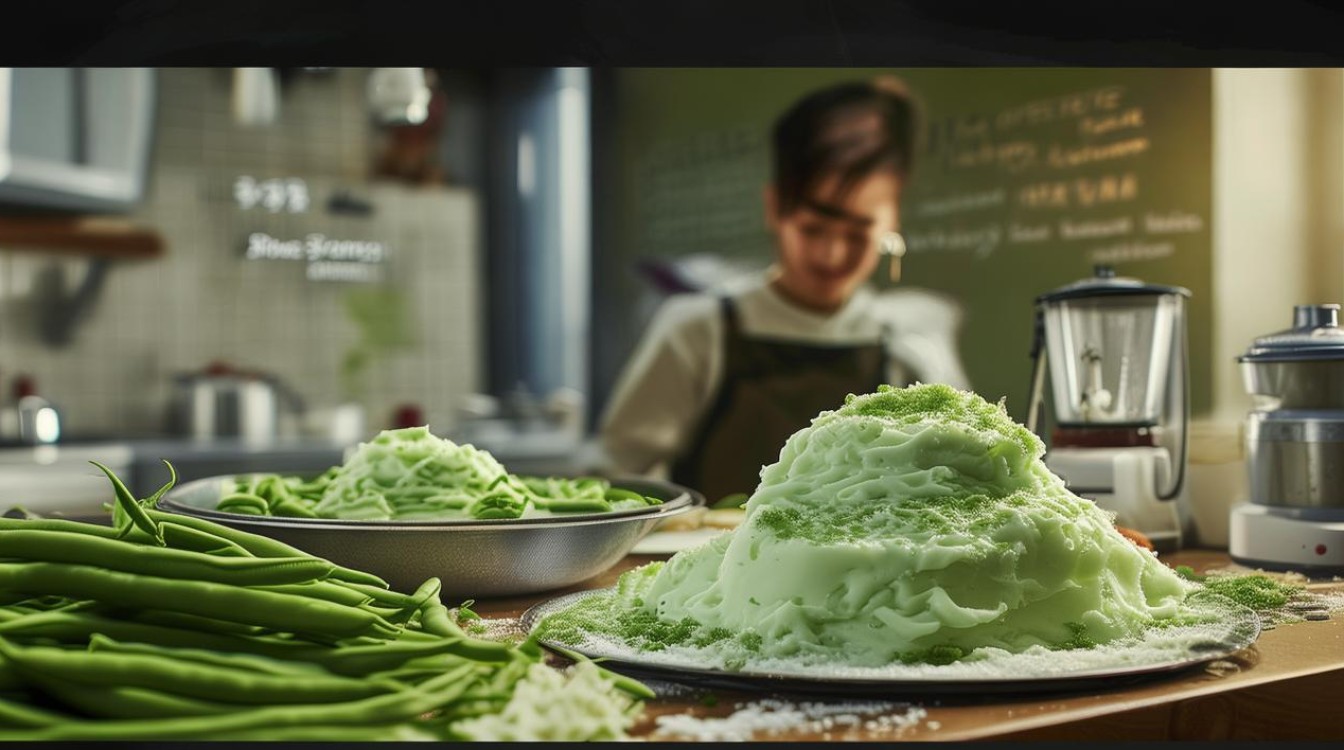 自己怎么做绿豆雪糕
