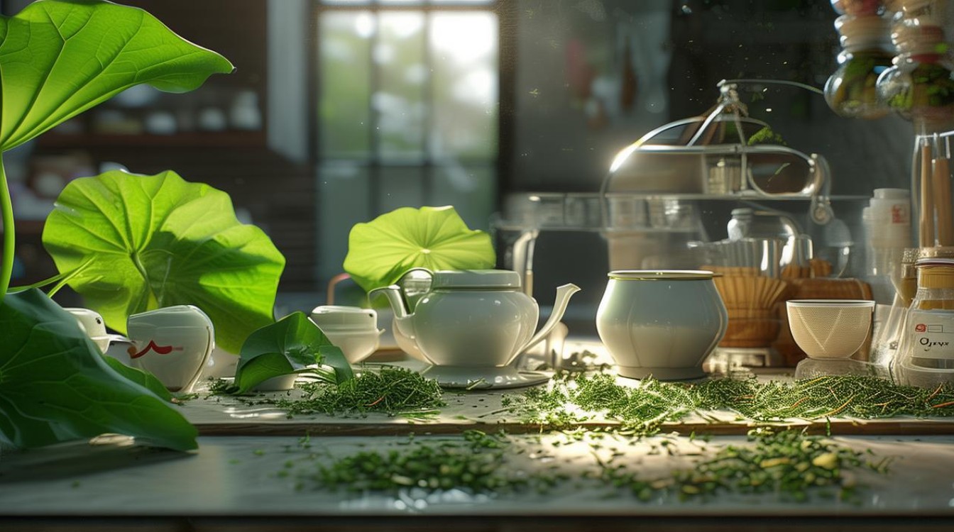 怎么做荷叶茶