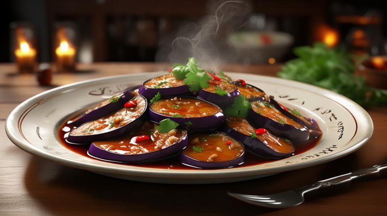 家常酱香茄子
