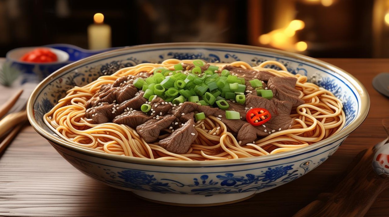 家常牛肉拌面