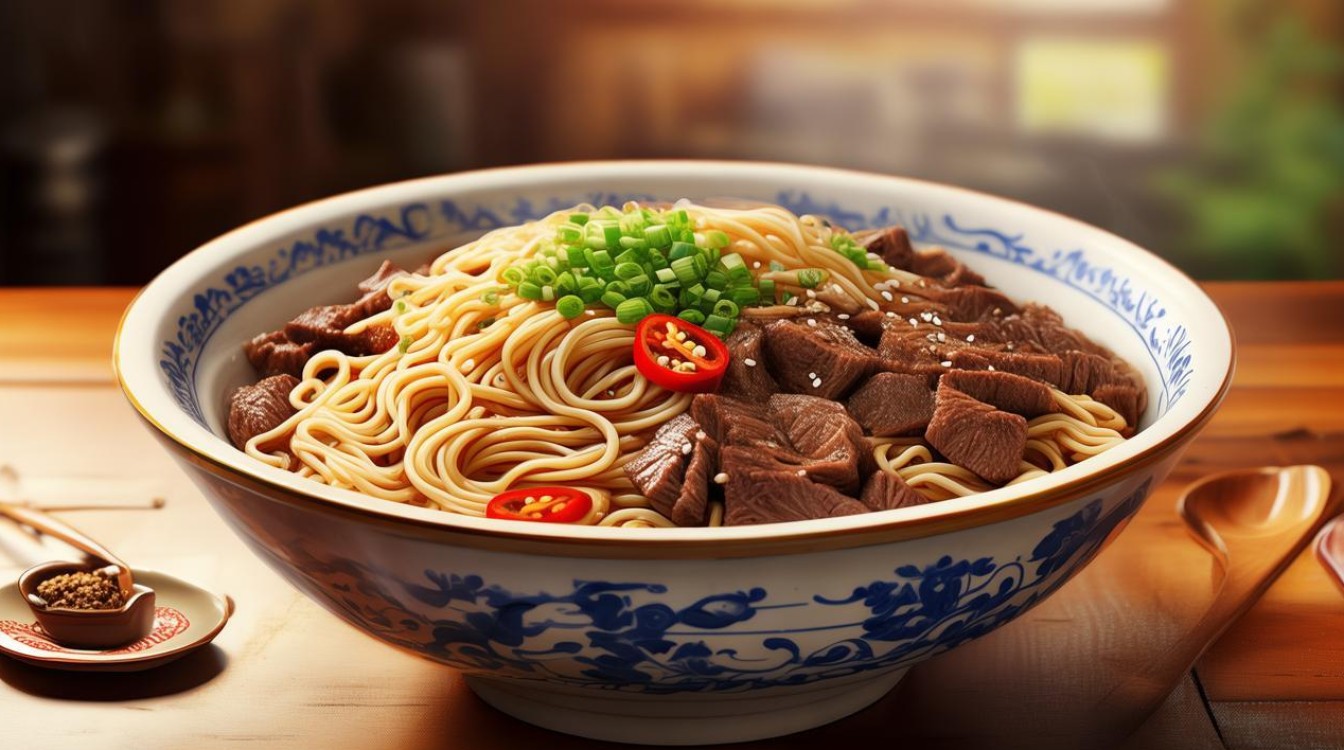 家常牛肉拌面